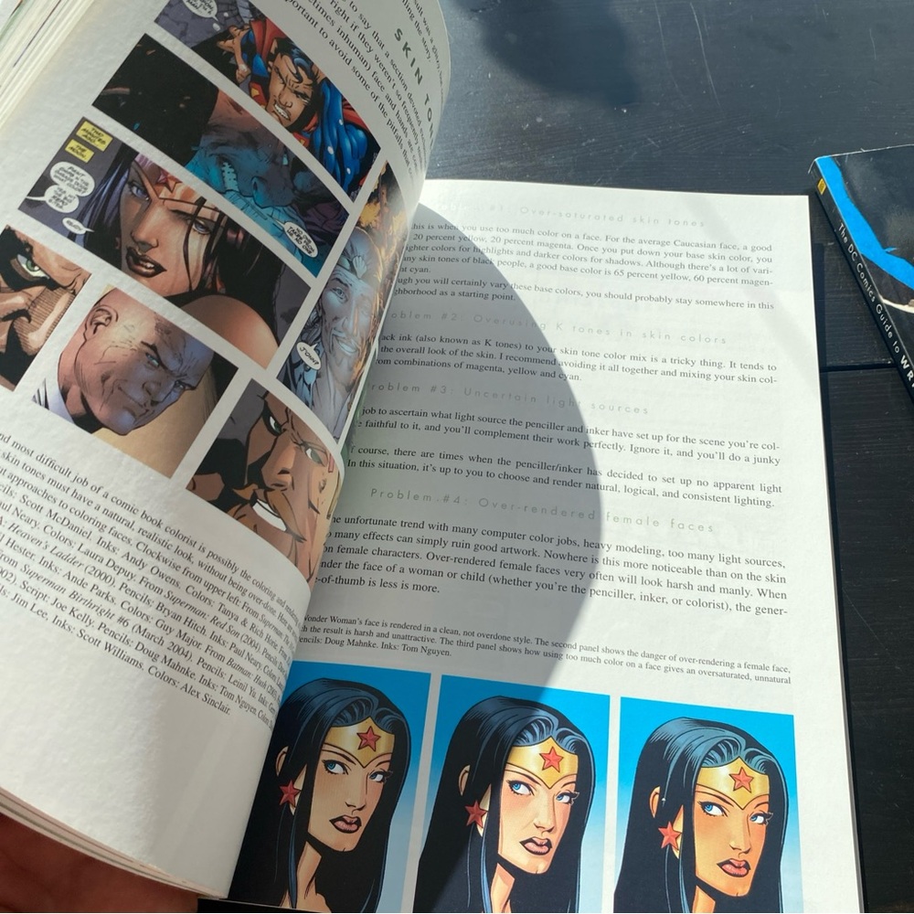 DC Comics 2 Set Guide to Coloring & Lettering Comics Writing Comics. - Picture 8 of 11